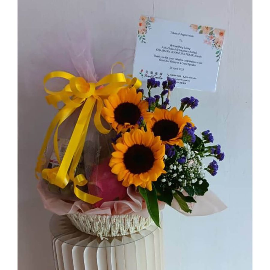 beauty garden-Fruit and flower basket-39