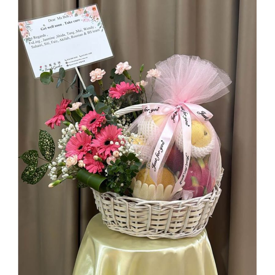 beauty garden-Fruit and flower basket-41