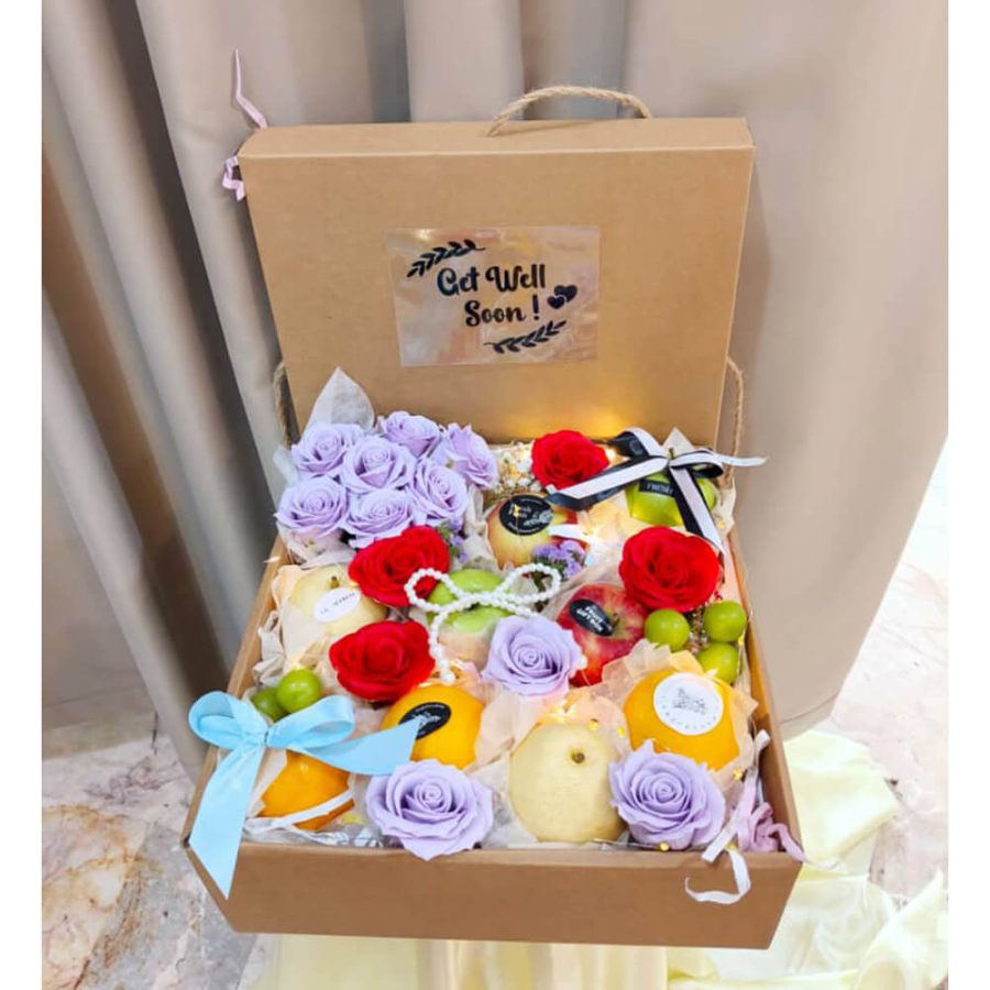 beauty garden-get well soon fruit box-1