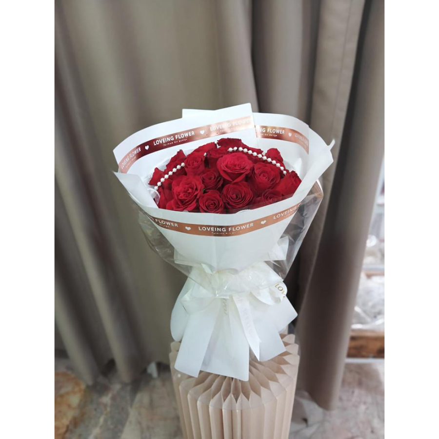beautygarden-22pcs red rose